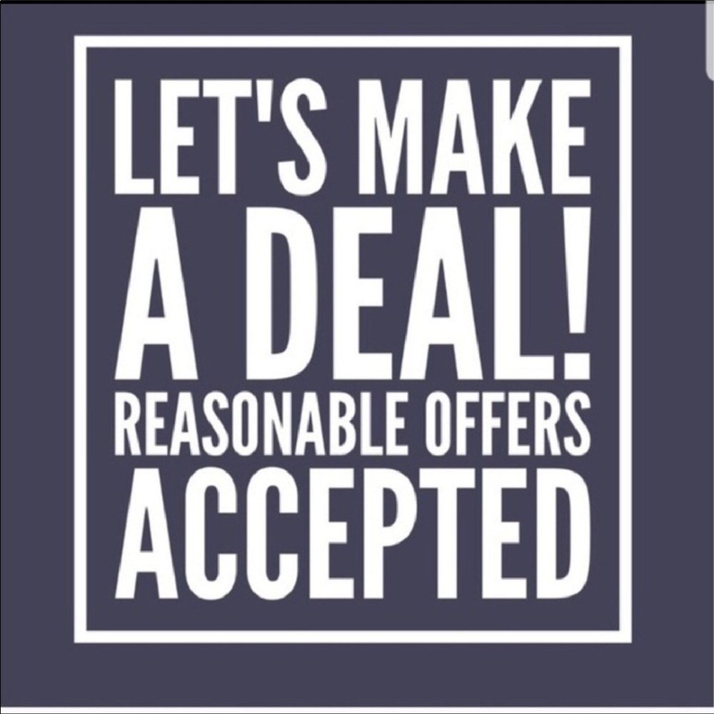 Reasonable offers